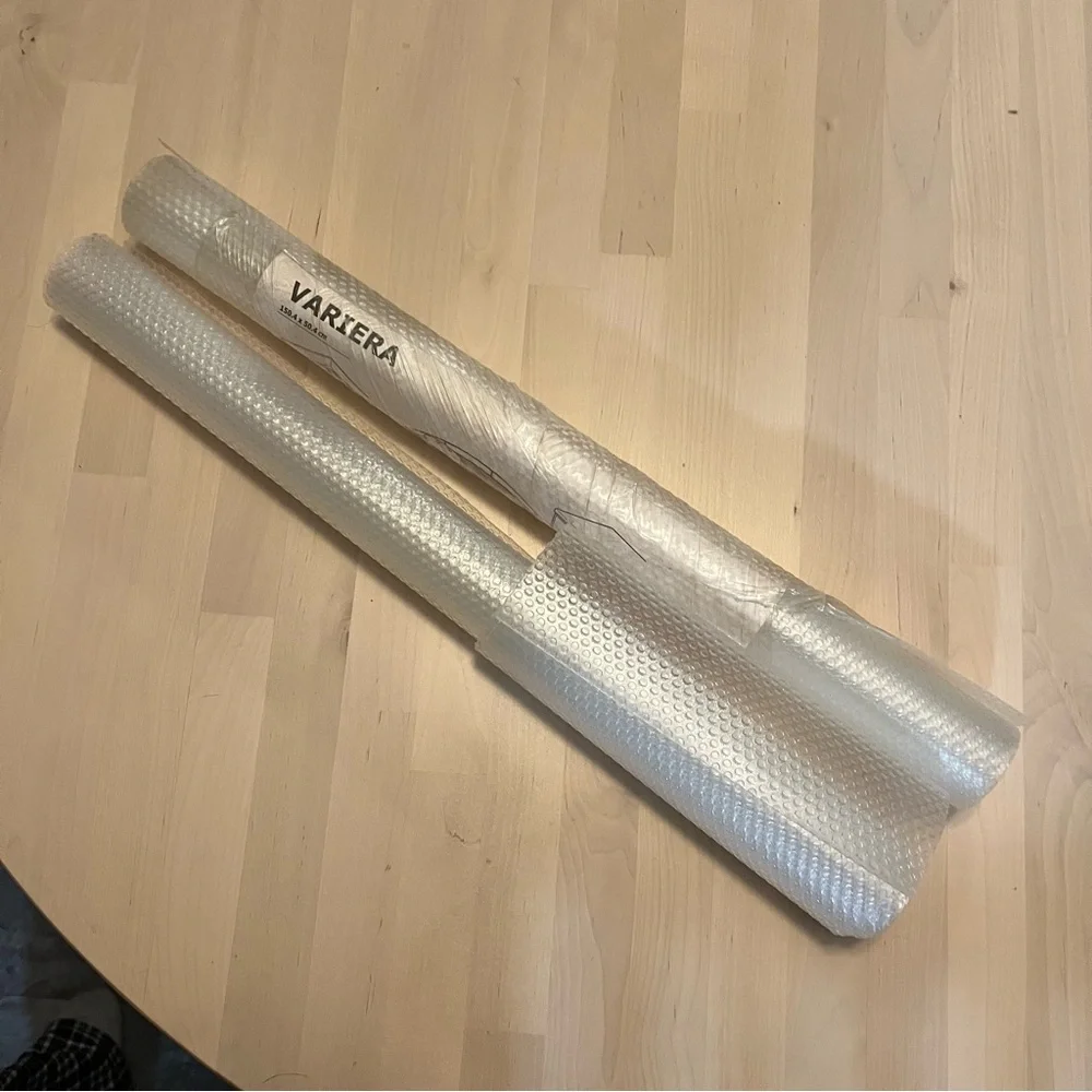 IKEA VARIERA Clear Shelf Liner Anti-Scratch Drawer Mat Cabinet (2-Pack)